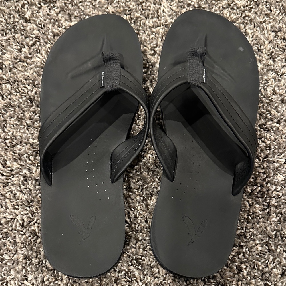 American Eagle Outfitters Black Sandals, Size 9
